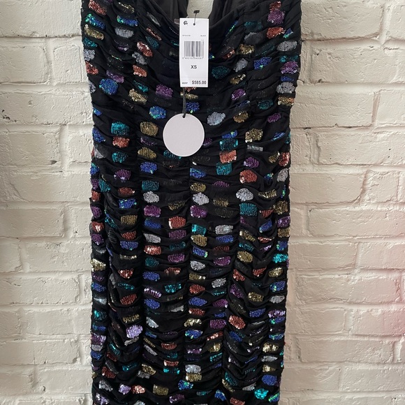 NEW Retrofete black Rachel dress. - Picture 6 of 10